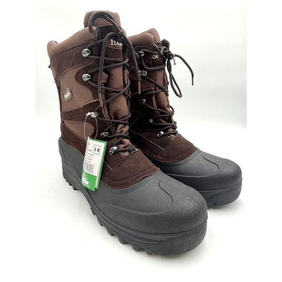 NEW Itasca KETCHIKAN Men's Work Boot Brown US Size 14 6544055 - Picture 1 of 10